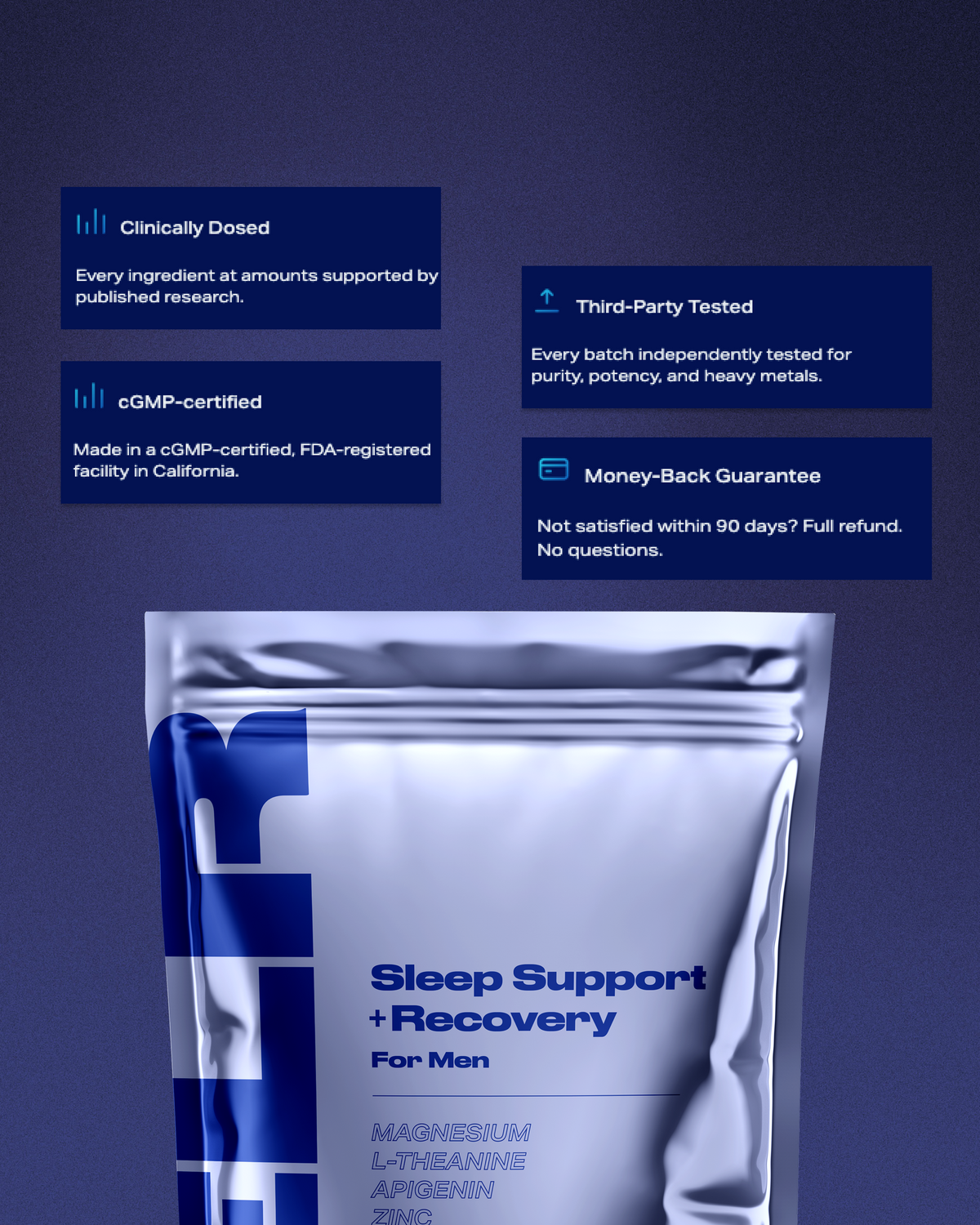 FELR quality standards and 90-day money-back guarantee
